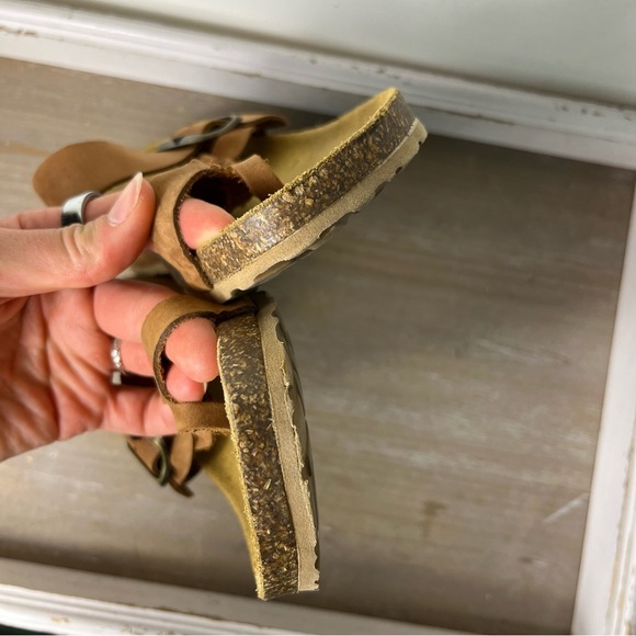 A. Gianetti Italian Leather Sandals | Brown Braided Suede | Fits US 9 - Picture 5 of 14